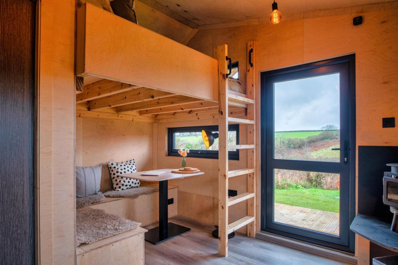 Luxury Glamping Cabin With Outdoor Bath On Cornish Flower Farm 特鲁罗 外观 照片